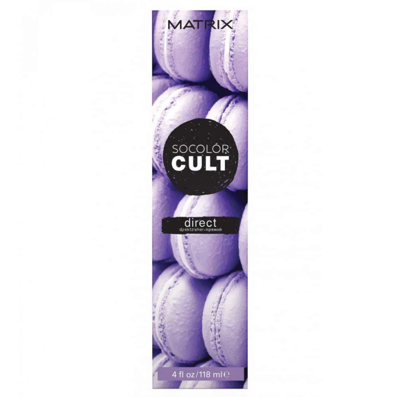 Matrix Socolor Cult - Крем с пигментами прямого действия для волос (лавандовый десерт) 118 мл