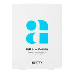 Avajar Aqua A-Solution Mask - Увлажняющая тканевая маска для сухой кожи 10 шт