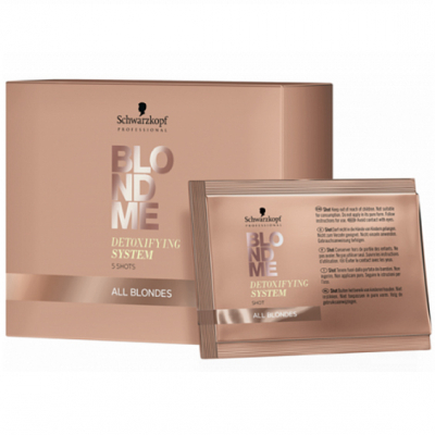 Schwarzkopf BlondMe Detoxifying System Shot - Детокс-концентрат 5 * 5 г