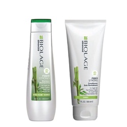 Matrix Biolage Fiberstrong - Новогодний набор для укрепления волос (шампунь 250 мл, кондиционер 200 мл)