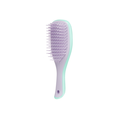 Tangle Teezer The Wet Detangler Mini Wisteria Leaf - Расческа для волос мини (салатовый/сиреневый)