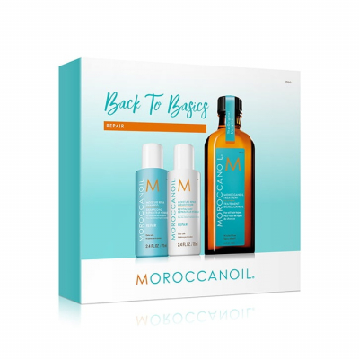Moroccanoil Mini Repair Set - Мини набор "восстановление" (шампунь 70 мл, кондиционер 70 мл, масло 100 мл)