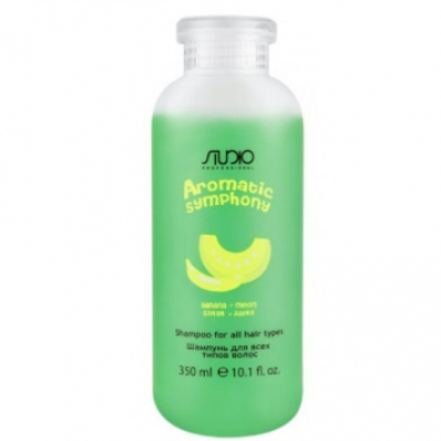 Kapous Studio Professional Aromatic Symphony Shampoo - Шампунь для всех типов волос «банан и дыня» 350 мл