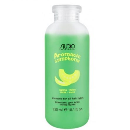 Kapous Studio Professional Aromatic Symphony Shampoo - Шампунь для всех типов волос «банан и дыня» 350 мл