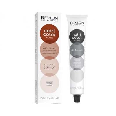 Revlon Nutri Color Filters - Прямой краситель без аммиака 642 каштановый 100 мл