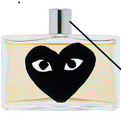 Comme Des Garcons Play Black Eau de Toilette - Коме де гарсон черная игра туалетная вода 100 мл