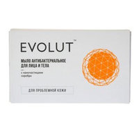 Evolut Soap - Антибактериальное для лица и тела с наночастицами серебра 20 г