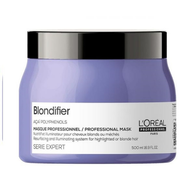 L'Orеal Professionnel Serie Expert Blondifier Gloss Masque - Маска для сияния осветленных и мелированных волос 500 мл