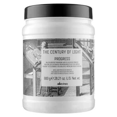 Davines The Century Of Light Progress - Премиальная универсальная обесцвечивающая пудра для частичного или полного обесцвечивания 800 гр