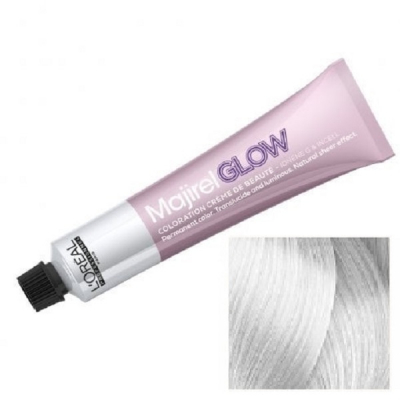 L'Oreal Professionnel Majirel Glow Light Base ASH and Beige - Полупрозрачный перманентный краситель 10 (для светлых баз) Полярная луна 50 мл 