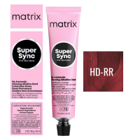 Matrix Super Sync Pre-Bonded HD-RR - Краситель для волос безаммиачный Глубокий красный насыщенный красный 90 мл