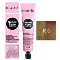 Matrix Super Sync Pre-Bonded 10G - Краситель для волос безаммиачный очень-очень светлый блондин золотистый 90 мл