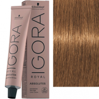 Schwarzkopf Professional Igora Absolutes - Стойкая крем-краска для зрелых волос 9-470 Блондин бежевый медный натуральный 60 мл