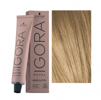 Schwarzkopf Professional Igora Absolutes - Стойкая крем-краска для зрелых волос 9-560 Блондин золотистый шоколадный натуральный 60 мл