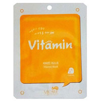 Mijin Cosmetics Care On Mask Pack Vitamin - Маска тканевая с облепихой 22 г