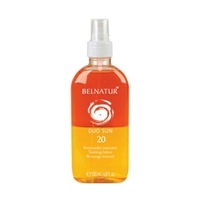 Belnatur Duo Sun 20 - Бифазный лосьон для волос, лица и тела 200 мл