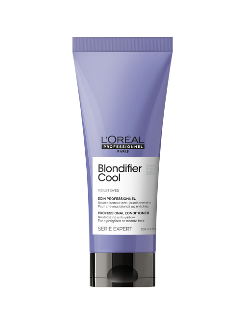 L'Oreal Professionnel Serie Expert Blondifier Cool Conditioner - Кондиционер  для нейтрализации желтизны холодных оттенков блонд 200 мл