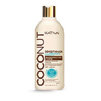 Kativa Coconut Conditioner With Organic Coconut Oil - Восстанавливающий кондиционер с органическим кокосовым маслом для поврежденных волос 500 мл