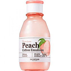 Skinfood Premium Peach Cotton Emulsion - Эмульсия с экстрактом персика 140 мл