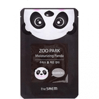 The Saem Zoo Park Water Moisturizing Panda - Маска для лица увлажняющая 25 мл