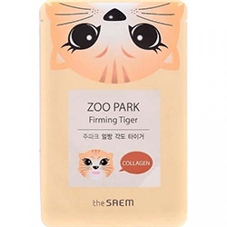 The Saem Zoo Park Firming Tiger - Маска для лица укрепляющая 25 мл