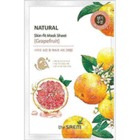 The Saem Natural Skin Fit Mask Sheet Grapefruit - Маска тканевая грейпфрут 20 мл