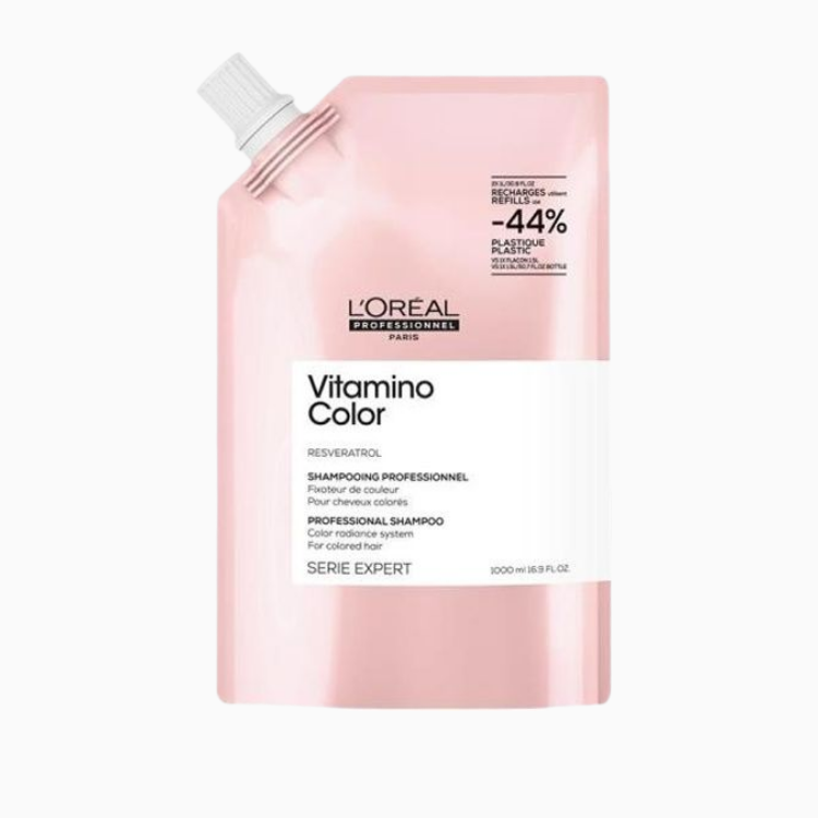 L'Oreal Professionnel Serie Expert Vitamino Color Shampoo - Шампунь для окрашенных волос 1000 мл (мягкая упаковка)