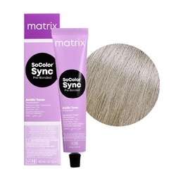 Matrix SoColor Sync Pre-Bonder Acidiс Toner - Тонер кислотный для волос с бондером 10PG жемчужный золотистый 90 мл