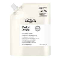 L'Oreal Professionnel Serie Expert Metal Detox - Очищающий крем-шампунь для восстановления окрашенных волос (рефил) 500 мл