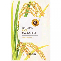 The Saem Natural Rice Mask Sheet - Маска тканевая с экстрактом риса 21 мл
