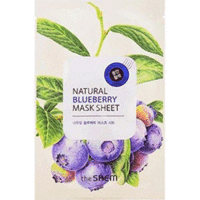 The Saem Natural Blueberry Mask Sheet - Маска тканевая с экстрактом черники 21 мл