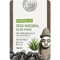 The Welcos Jeju Nature's Aloe Mask - Маска для лица увлажняющая 20 мл