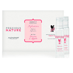 Alfaparf Semi Di Lino Precious Nature Fiale For Dry and Thirsty Hair - Несмываемый лосьон для сухих волос «испытывающих жажду» 6*13 мл