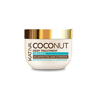 Kativa Coconut Deep Treatment With Organic Coconut Oil - Восстанавливающая маска с органическим кокосовым маслом для поврежденных волос 250 мл