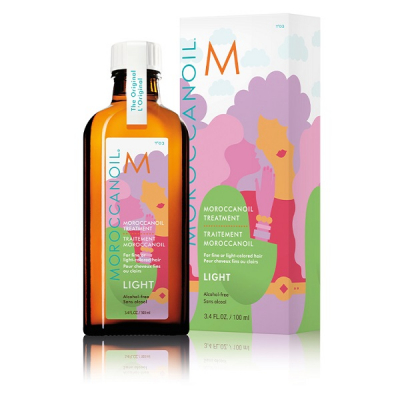 Moroccanoil Light Treatment For Fine And Light Colored Hair - Восстанавливающее масло для тонких и светлых волос специальный выпуск 100 мл