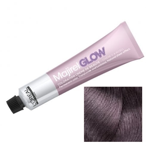 L'Oreal Professionnel Majirel Glow Dark Base - Полупрозрачный перманентный краситель 21 (для темных баз) Зимняя роза 50 мл