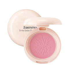 The Saem Saemmul Smile Bebe Blusher Rose Pink - Румяна стойкие матовые тон 01 (розовый) 6 г