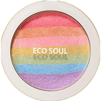 The Saem Eco Soul Prism Blusher - Румяна - хайлайтер компактные 8 г