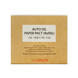 The Saem Auto Oil Paper Pact Refills - Салфетки матирующие набор