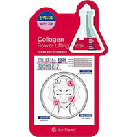 Mijin Cosmetics Uniquleen Collagen Power Lifting Mask - Маска для лица тканевая с коллагеном 26 г