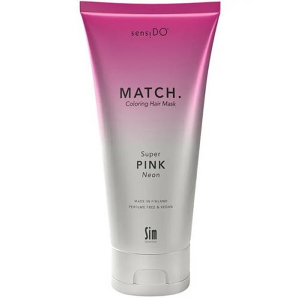 Sim Sensitive SensiDo Match Super Pink Neon - Маска оттеночная неоновая розовая 200 мл