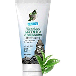 The Welcos Jeju Natural Green Tea Cleansing Foam - Пенка для умывания 120 г