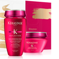 Kerastase Reflection - Новогодний набор 2017 (шампунь-ванна и маска для тонких волос)