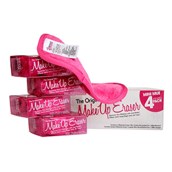Makeup Eraser - Мини-салфетка для снятия макияжа розовая 4 шт