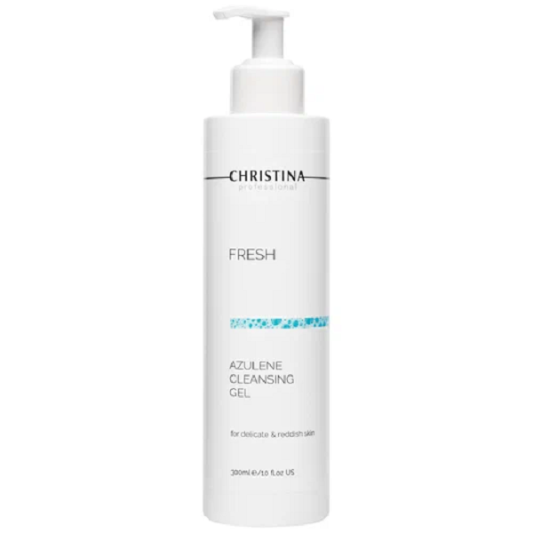 Christina Fresh Azulene Cleansing Gel - Азуленовый очищающий гель для чувствительной и склонной к покраснениям кожи 300 мл
