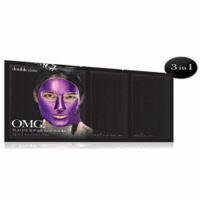 Double Dare OMG  Platinum Purple Facial  Mask Kit - Маска трехкомпонентная для ухода за кожей лица (фиолетовая)