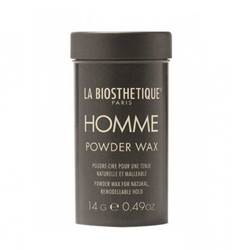 La Biosthetique Homme Powder Wax - Пудра-воск для придания объема и подвижной фиксации с атласным блеском 14 г