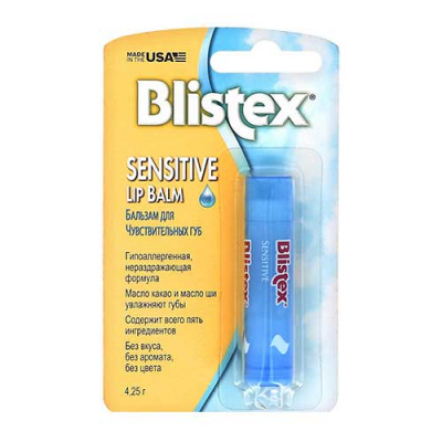 Blistex Sensitive Lip Balm - Бальзам для чувствительных губ 4.25 г