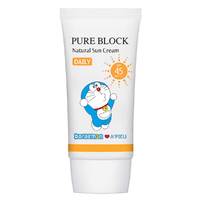 A'pieu Doraemon Pure Block Natural Daily Sun Cream Spf45pa - Крем солнцезащитный 50 мл