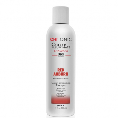 CHI Ionic Color Illuminate Red Auburn Shampoo - Шампунь оттеночный (красно-рыжий) 355 мл